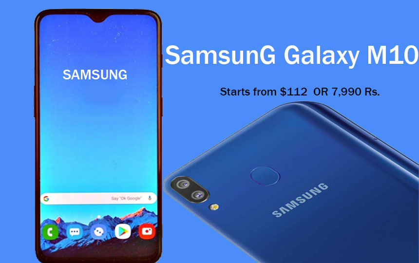 samsung galaxy m10 price 4gb ram